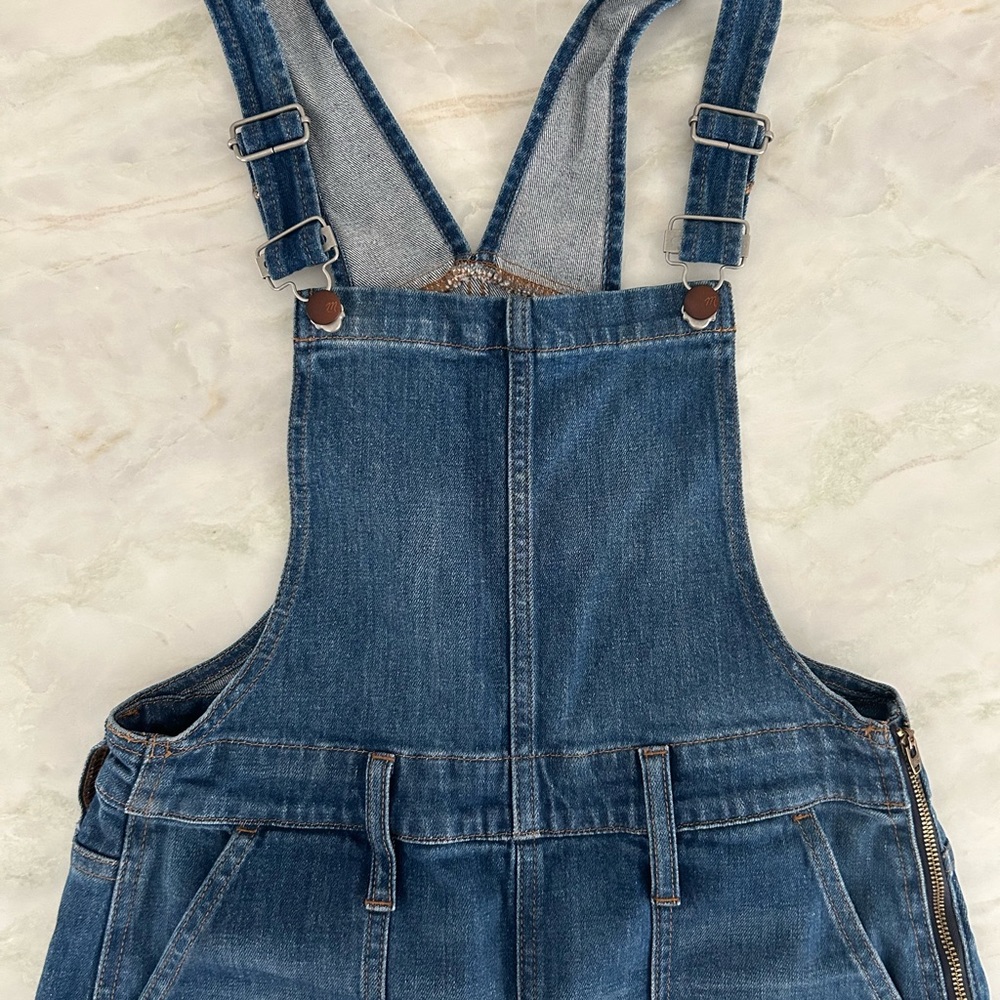 Madewell denim overalls